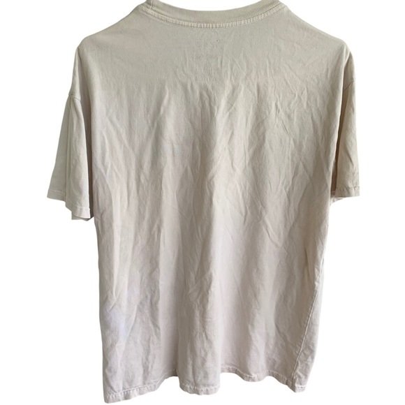 Vans Artistic Tee Shirt Cream Green Adult Size Small - Picture 3 of 6